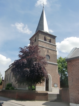 Erkelenz-Gerderath : Genenderstraße, kath. Pfarrkirche St. Christophorus